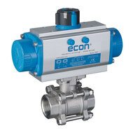 Robinets à boisseau sphérique automatiques taraudées