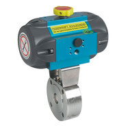 Robinets à boisseau sphérique automatiques à insérer entre brides