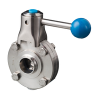 Vannes à  papillon à souder