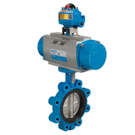 Vannes à  papillon automatique lug