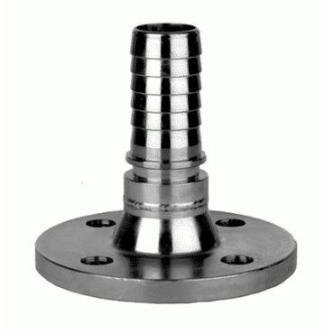 Safety clamp coupling with fixed flange type ECFF-HP