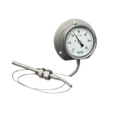 ECON® Pressure spring thermometer fig. 3533 stainless steel distance ...