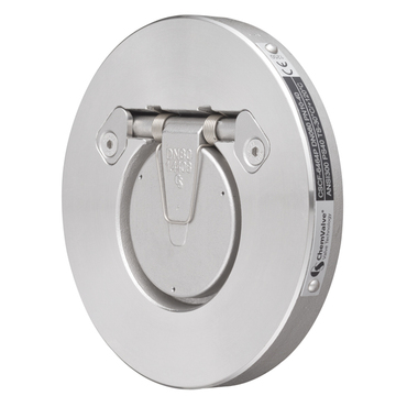 Inklem terugslagklep Serie: PrimeSwing CSC Type: 72828RVS Roestvaststaal (RVS) Wafer type PN40
