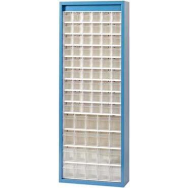 Magazine cabinet for small parts with 74 containers, sizes 5/6