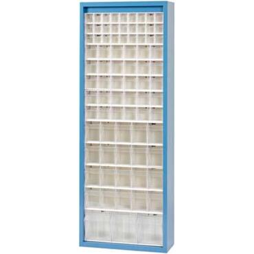 Magazine cabinet for small parts, with 80 containers, sizes 3/5/6/9