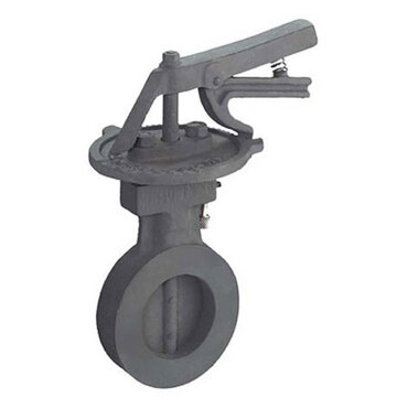 Throttle valve Series: GD-6 Type: 1892 Cast iron/Steel Centric Handle ...