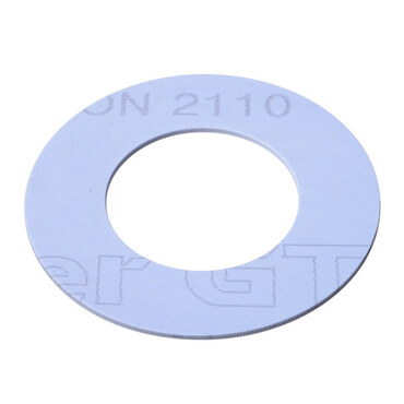 Aramide Vlakke Pakking 1 Inch Speciaal (30 x 21 x 2 mm) – 100 Stuks – Hoge Temperatuur tot 350 °C / 100 Bar – Voor Gas- en Verwarmingsinstallaties van