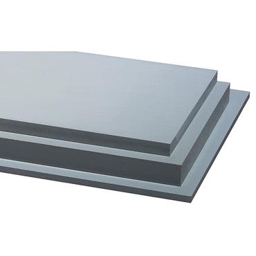 PVC Platte Zuschnitt Stärke 50mm grau RAL 7011 PVC-U Kunststoff Plastik flach 