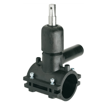 PP Anbohrschelle Für PE Rohr 110mm - DVGW Zugelassen Mit Verstärkung & 4 Schrauben