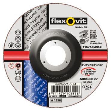 FLEXOVIT Grinding wheel general purpose 