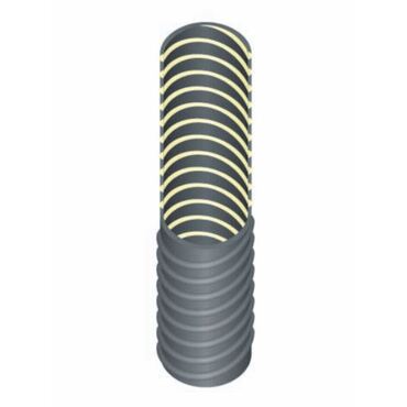 Spiralschlauch Flexschlauch ID 175 mm x 3,2 m Saugschlauch PVC Federstahlwendel 