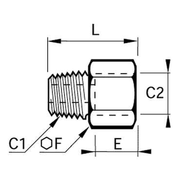 Legris 1873 11 18 Grossisseur Acier Inox 316l Npt1 8xnpt3 8