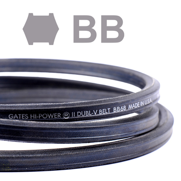 Gates double sided v belts Clearance