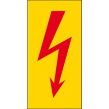 Brady Piktogramm 330 Dreieckig Warnung Vor Gefahrlicher Elektrischer Spannung