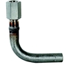 Pressure gauge connection pipe fig. 1319 angled internal thread/butweld