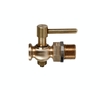 Plug valve fig. 91 bronze right PN10 1/4"BSPP
