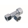 Adjustable branch tee coupling type VC