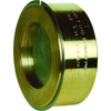 Inklem terugslagklep Type: 2624 Zinkarm brons/Roestvaststaal (RVS) Schotel Met veer PN16 Wafer type DN15 Druktrap flens: PN6/16