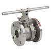 Kugelhahn Serie: FB Type: 7389 Edelstahl/TFM 1600/FPM (FKM)/PTFE Voller Durchgang Feuersicher T-Griff PN40 Flansch DN150
