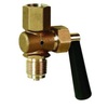 Pressure gauge valve fig. 1342 brass PN25 1/2"BSPP