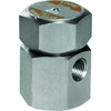 Thermodynamische condenspot Type 1041 serie TD259 roestvaststaal maximum drukverschil 42 bar standaard capaciteit PN63 1/4" BSPP