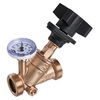 Inregelafsluiter Serie: 150 6G Type: 2429KB Statisch Brons KIWA Buitendraad (BSPP)