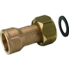 Systeemkoppeling fig. 3332KB serie 476 06 brons voor KIWA inregelafsluiter wartel/binnendraad