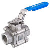 Ball valve Type: 7542 Stainless steel/TF 4103/FPM (FKM) Full bore Handle Class 600 Internal thread (NPT) 3/4" (20)