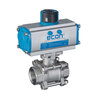 Ball valve Type: 7444ED Stainless steel Pneumatic operated Double acting Internal thread (BSPP) 1000 PSI WOG