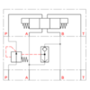2-weg drukcompensator met vaste instelling type PCM
