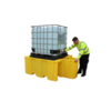 THORMAS IBC Spill Pallet 1 x 1000ltr with built-in dispensing area-  no deck Y