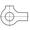 DIN463 Tab washer with double tab Stainless steel A2