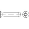 DIN7500M Thread forming screw countersunk head with Pozidriv cross recess Steel zinc plated