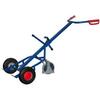 Diable à fût 250 kg 1 pièce, roues avec pneus en caoutchouc massif 250 x 60 mm