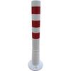 Barrière flexible en PUR, blanc/rouge