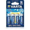 Varta pile 4906 LR6 1.5V AA 4pc par blister