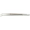 Precision tweezers nickel-plated pointed 155mm