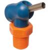Koelmiddel-hogedruk-sproeikop serie XW 1/4" blauw-oranje type 9628