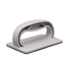 Coupe abrasive support plastic    gris 80 x 120 mm