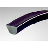 V-riem DEL/ROC PU/black 22X14MM