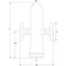 Wasserabscheider Fig. 1089E Stahl Flansch