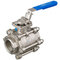 Ball valve Type: 7442 Stainless steel Internal thread (BSPP) Class 300/600