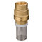 Voetklep Type: 611 Messing Binnendraad (BSPP)