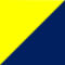 Yellow / Navy blue